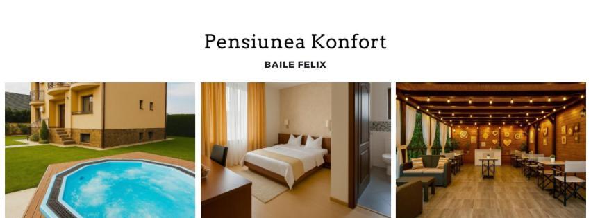 Pensiunea Konfort Băile Felix Esterno foto