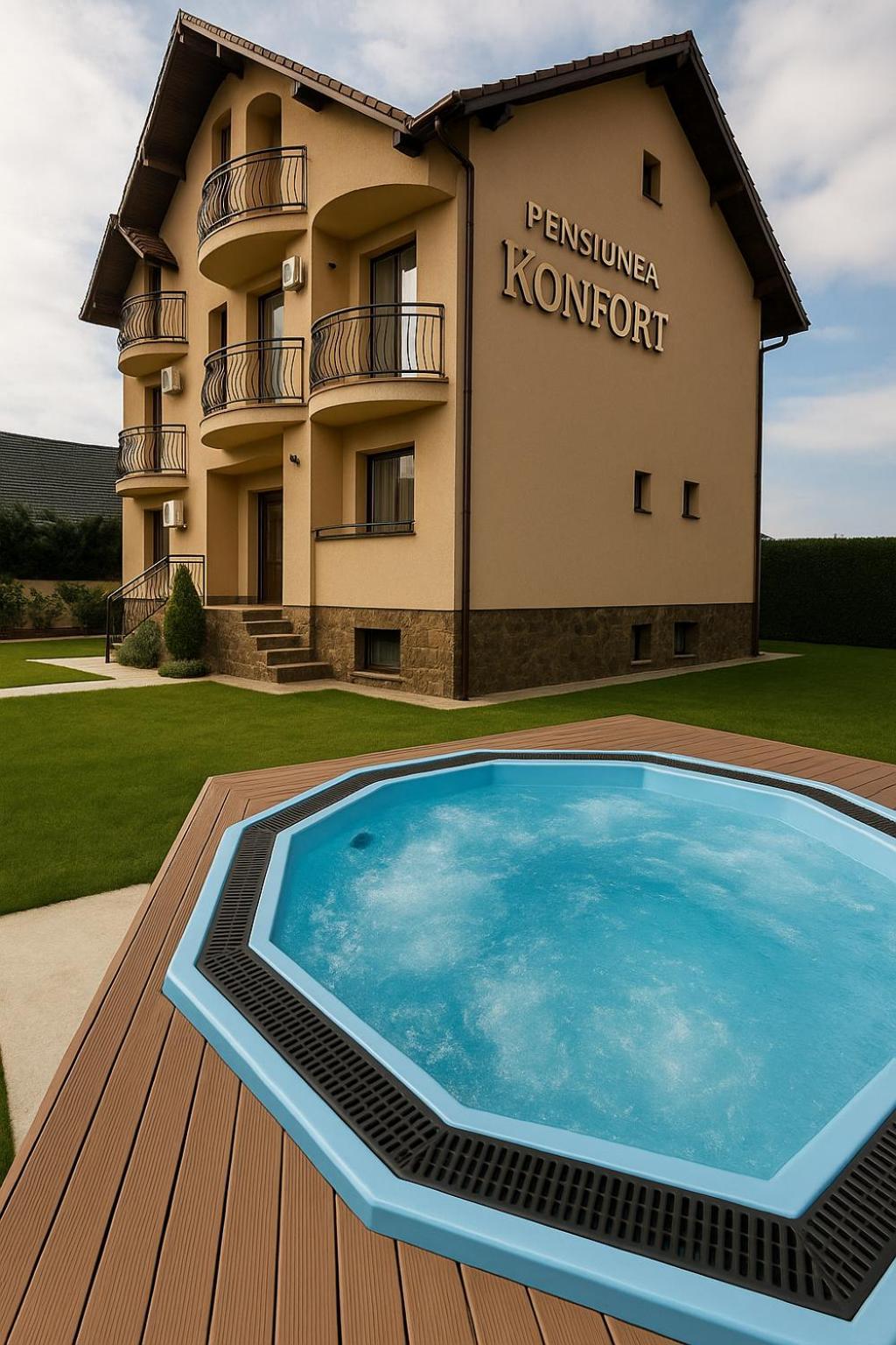 Pensiunea Konfort Băile Felix Esterno foto